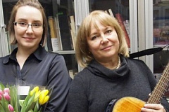 Концерт авторской песни прошел в библиотеке № 214 им. Ю. А. Гагарина